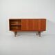 Scandinavian sideboard with louvered drawers, 1950s/60s