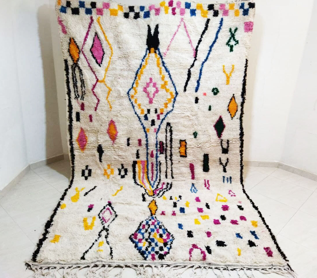 Moroccan berber carpet 297x192cm