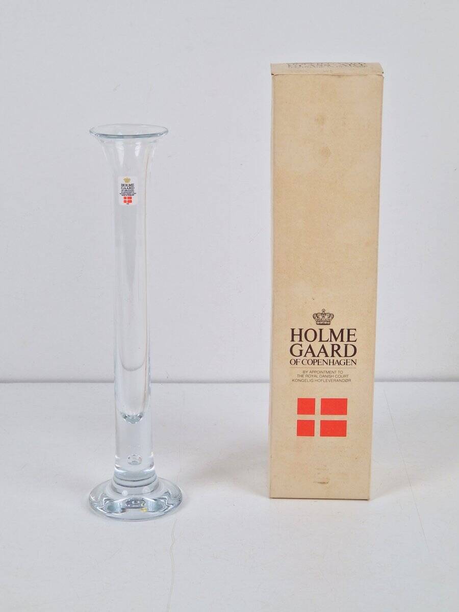 Vintage Orchid Vase by Michael Bang for Holmegaard, 1980s