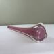 Sculptural blown glass vase