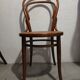 Set of 5 bentwood bistro chairs in THONET style no. 14
