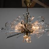 Extraordinary Art and Design Chandelier by Rene Roubicek, 1960s