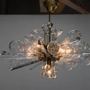 Extraordinary Art and Design Chandelier by Rene Roubicek, 1960s