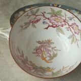 Sarreguemines porcelain tea cup with minton decoration model no. 215 * n3