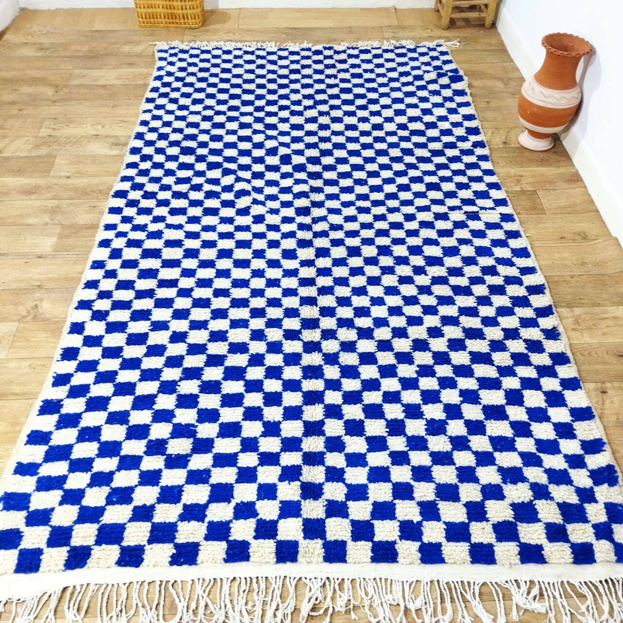 Handmade Moroccan Berber rug 300 X 176 CM