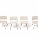 Danish Pedestal Dining Table and 4 Badminton Chairs by Nanna Ditzel for Kolds Savvaerk, 19