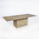 Vintage Italian Travertine Coffee Table, 1970s