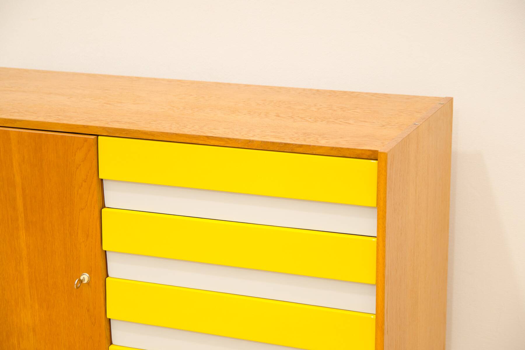 Mid century chest of drawers U-458 by Jiri Jiroutek, Czechoslovakia, 1960´s