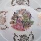 Set of 13 plates with Japanese motifs in real Limoges porcelain
