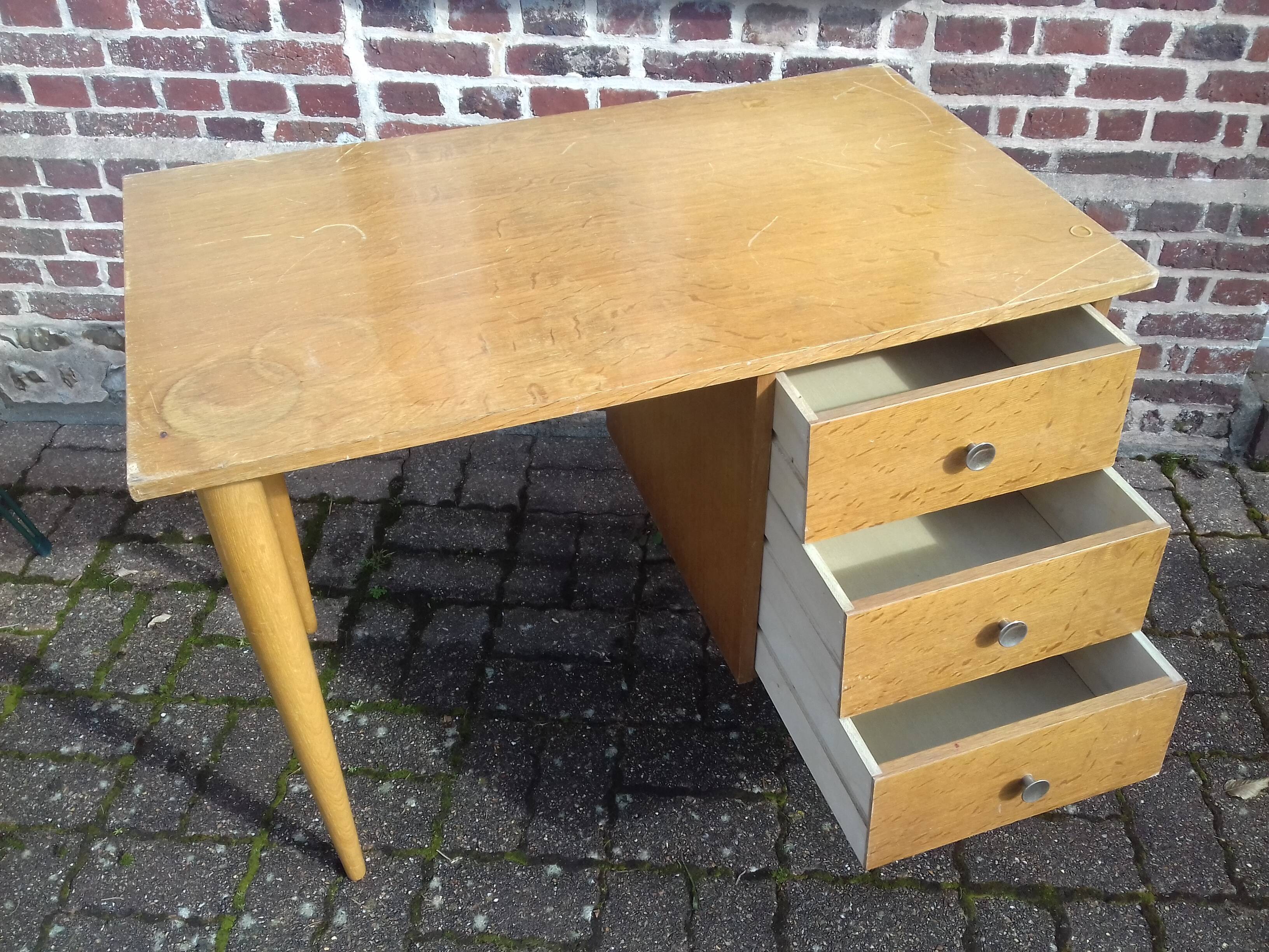 Bureau vintage années 60 70