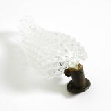 Rare original 1960s Italian Barovier & Toso Murano glass wall lamp