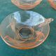 Set of 4 Art Deco cups