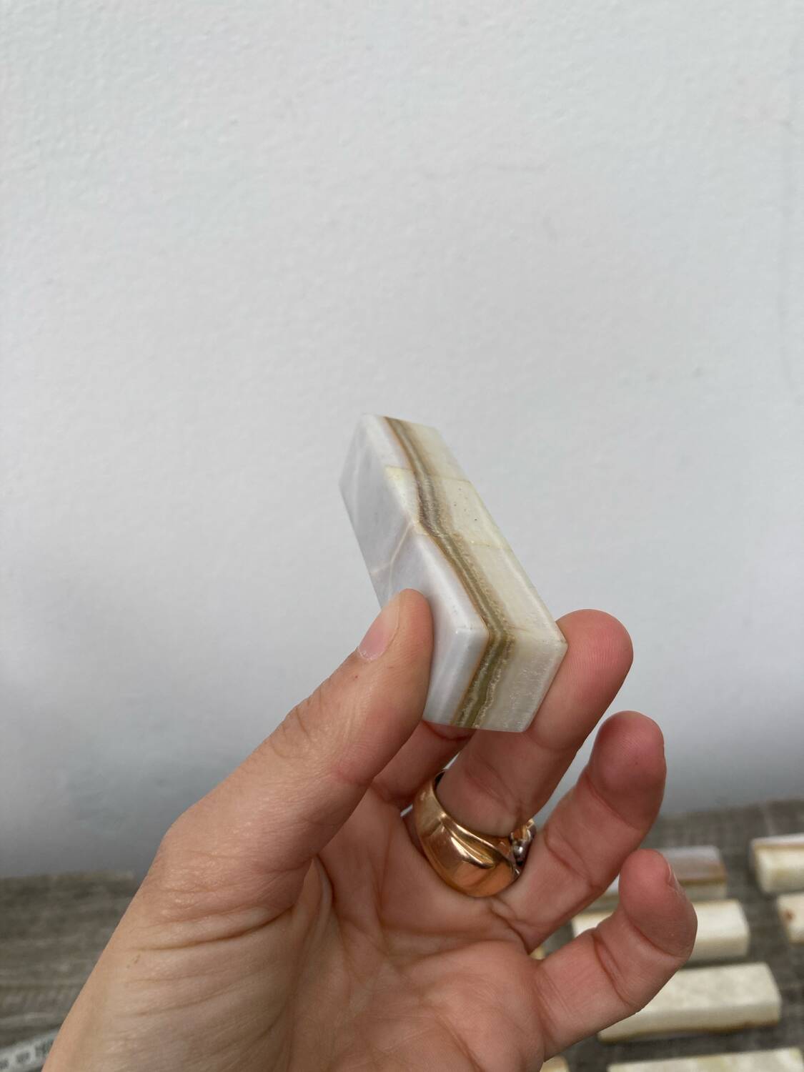 12 marble knife holders