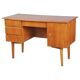 Mid-Century Modern Writing Desk in Walnut, Czech, 1950