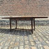 Italian Dining Table In Natural Wood Louis XVI Style XIX Eme Century