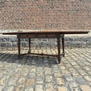 Italian Dining Table In Natural Wood Louis XVI Style XIX Eme Century
