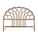Rattan headboard