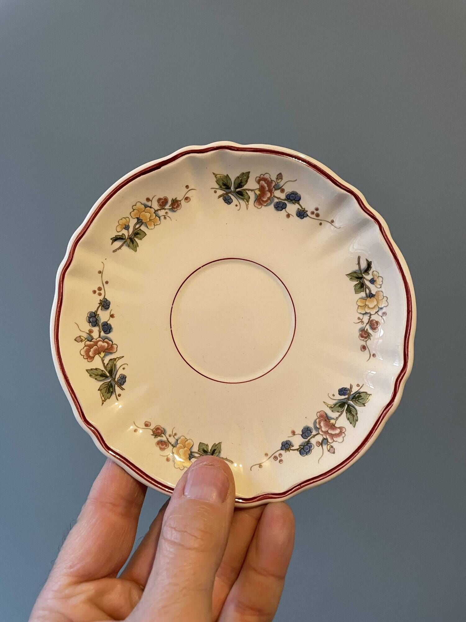 Set of 10 pieces of a Villeroy and Boch tea set, Phoenix model