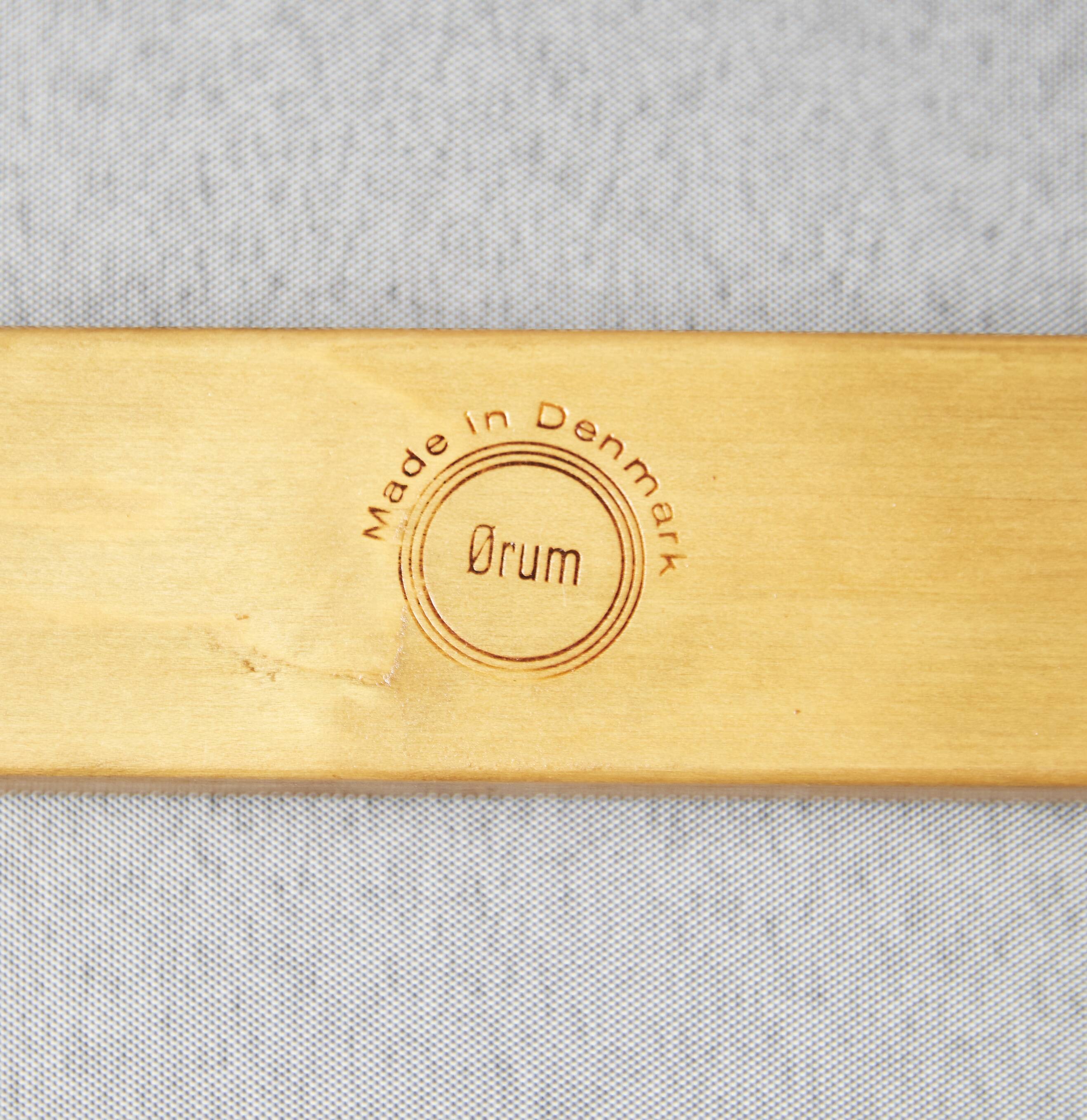 Vintage Captain's Chair in Teak by Erik Buch for Ørum Møbler