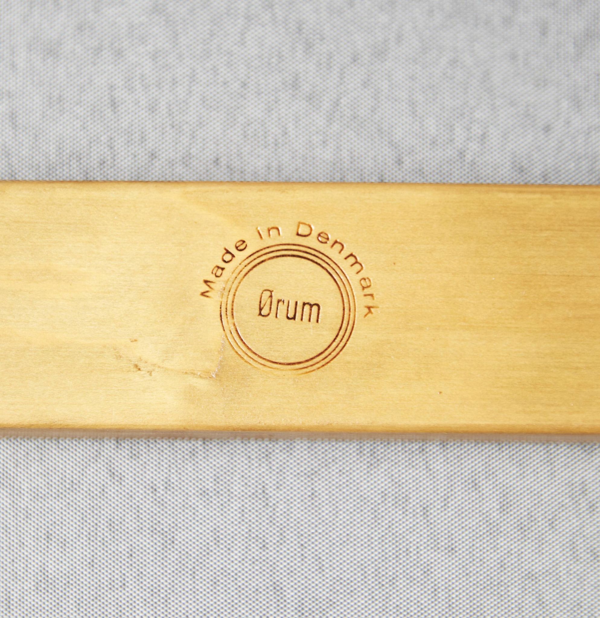 Vintage Captain's Chair in Teak by Erik Buch for Ørum Møbler