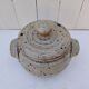 Covered pot/vegetable dish in stoneware, Tiffoche, La Borne Guérande