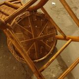 2 seventies palm tree chairs