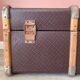 Old travel trunk