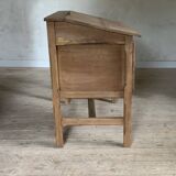 Vintage solid oak craft desk