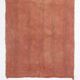 Terracotta Striped Modern Kilim Rug, 154x190Cm