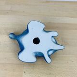 Blue ceramic turtle