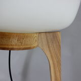 1970s Oak ULUV Floor Lamp, Czechoslovakia