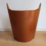 Teak waste paper designed by Einar Barnes For P S Heggen Norway