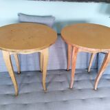 Paire de tables tulipes 1950