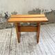 Tabouret, mobilier de montagne, 1970