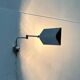 Mid-century Hollywood Regency chrome wall lamp by Florian Schulz for Interline, 1970s.