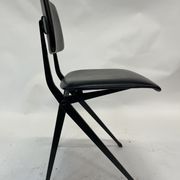 Mid Century Spin Chair 102 Ynske Kooistra for Marko Holland in Black