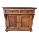 Low walnut sideboard