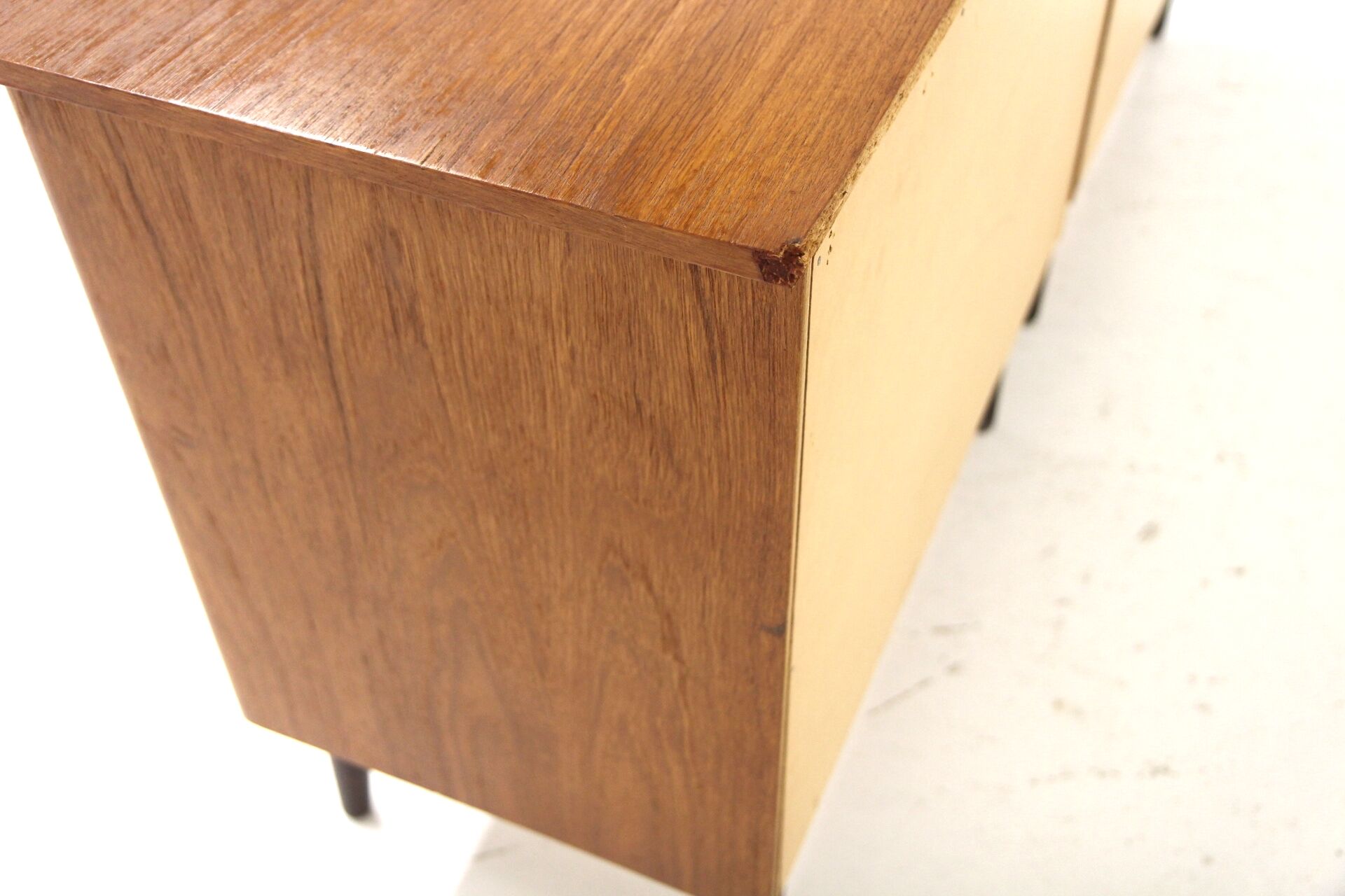 Set de 2 commodes scandinave en teck, Suède, 1950