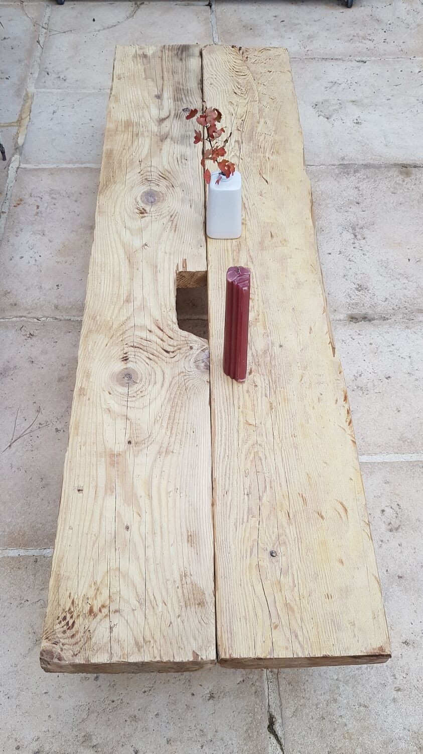 Brutalist coffee table