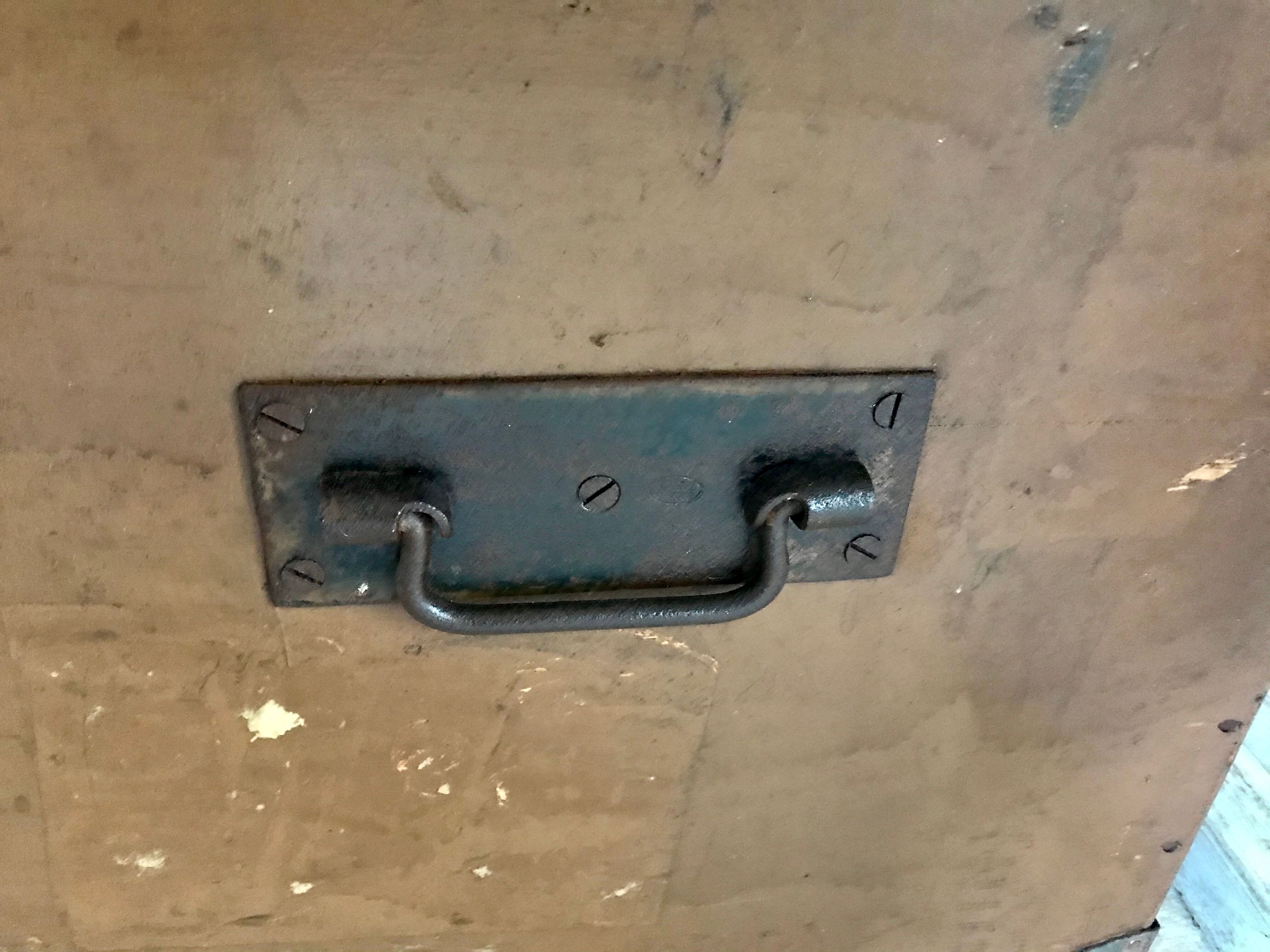 Ancient travel trunk