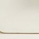 Golden brass mirror in the style of Gio Ponti. 1980s/90s.