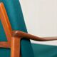 Easy chair in Danish teak by Ib Kofod-Larsen 1960s