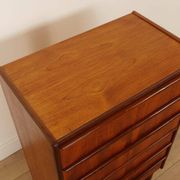 Commode danoise vintage en teck, 6 tiroirs