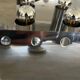 Set of rare chrome table lamps by Goffredo Reggiani