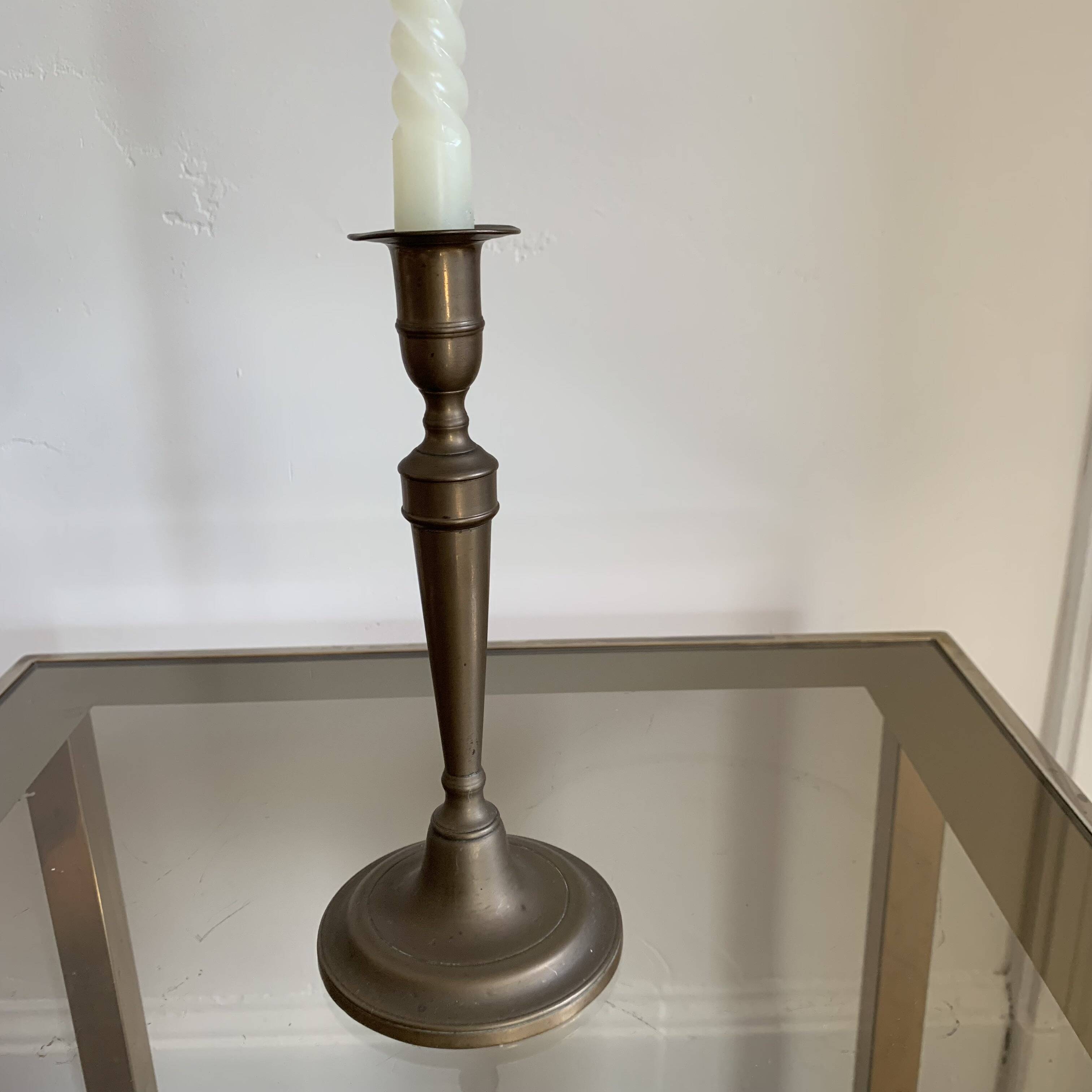 Brass candle holder