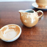 Limoges porcelain coffee service, for doll, vintage dinette