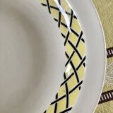 Plat rond creux Badonviller 1950