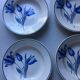 Set of 6 deep plates, Simone Moulin des Loups model