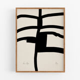 Abstract giclee print, 50x70cm