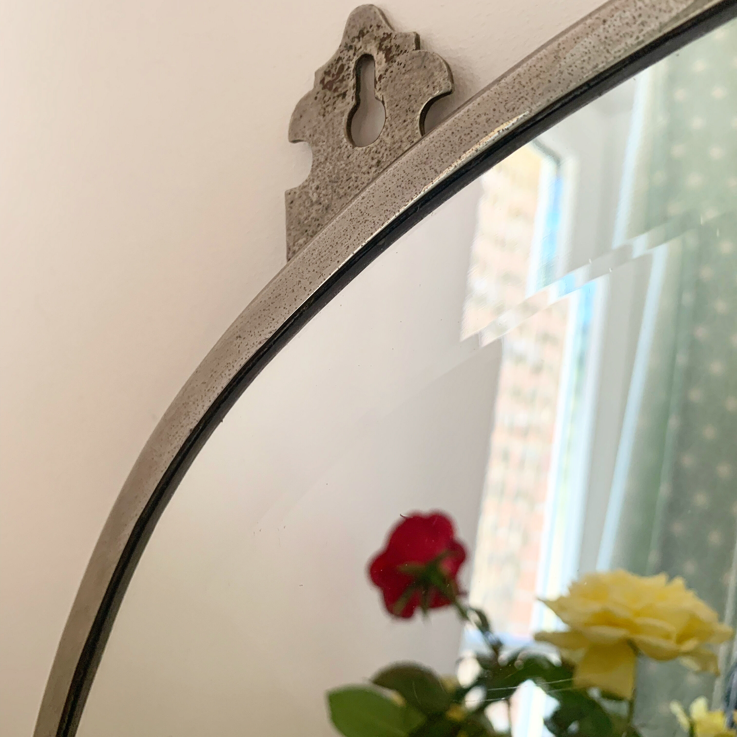 Vintage art deco mirror